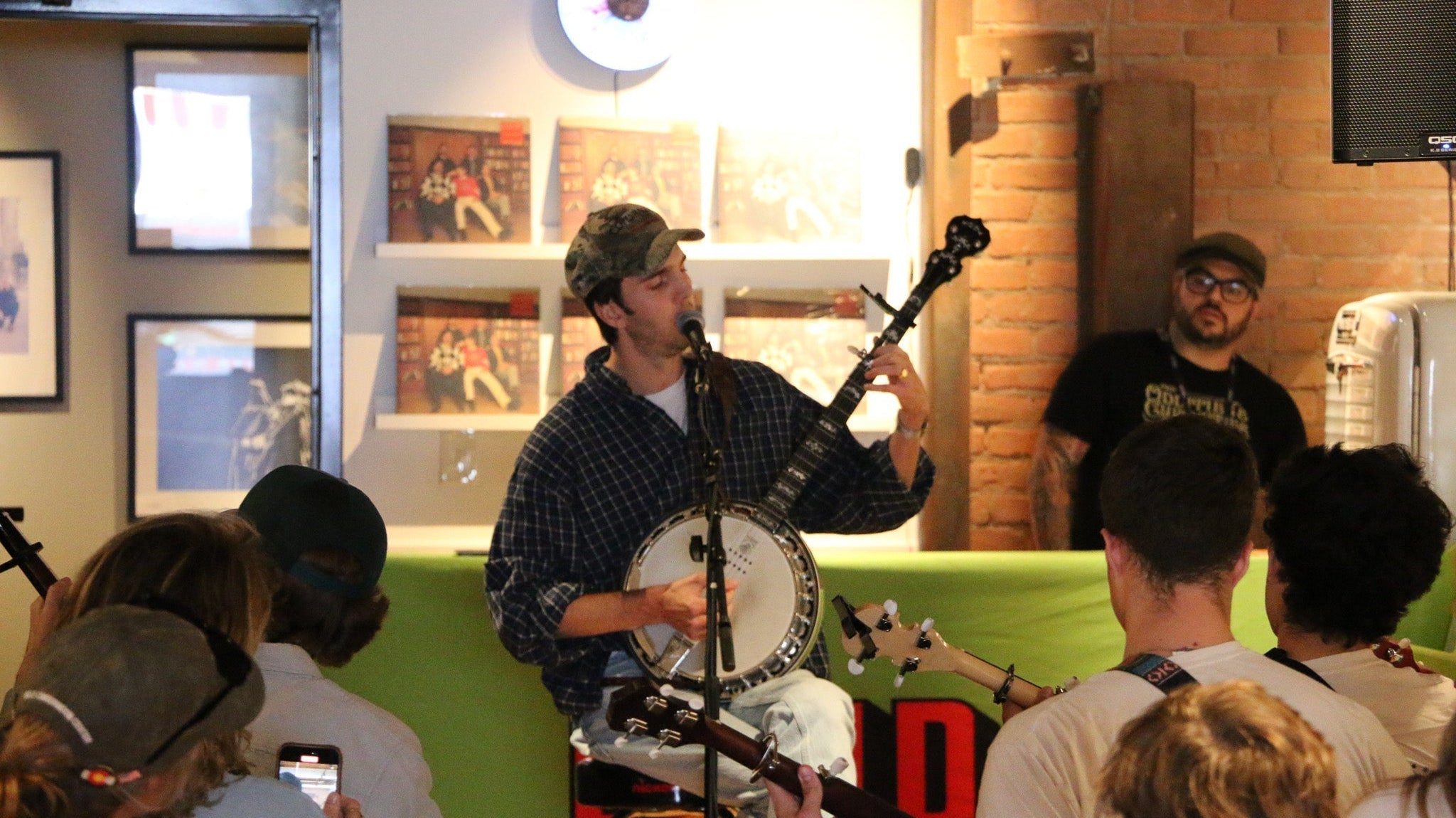 EVAN WESTFALL (CAAMP) Lunch Break Banjo Sessions In-Store Event