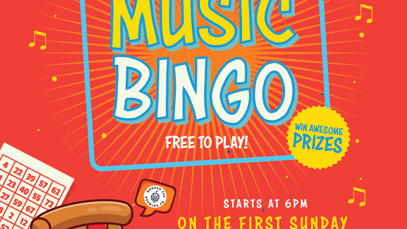 Music Bingo... April 2024