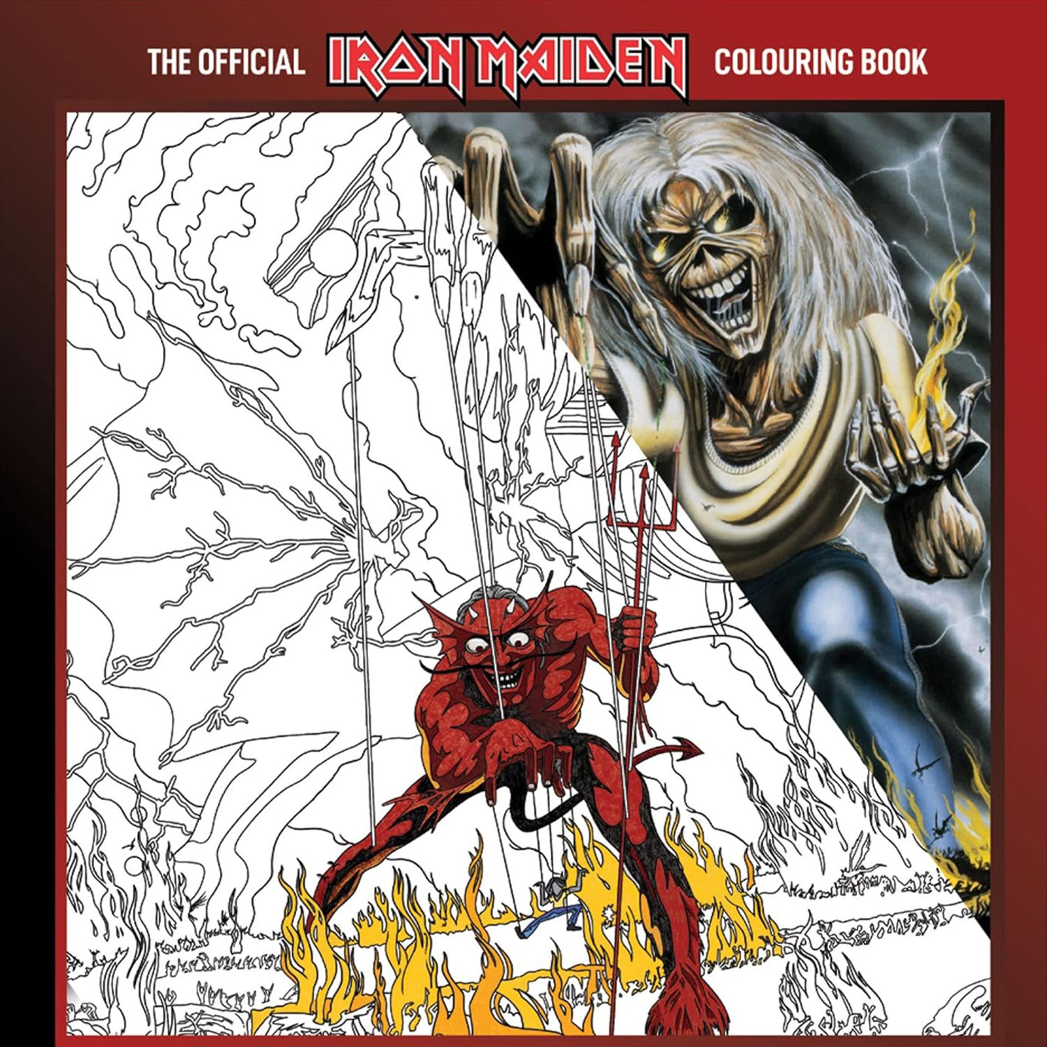 Iron Maiden Coloring Book (Paperback) – LOUD PIZZA RECORDS