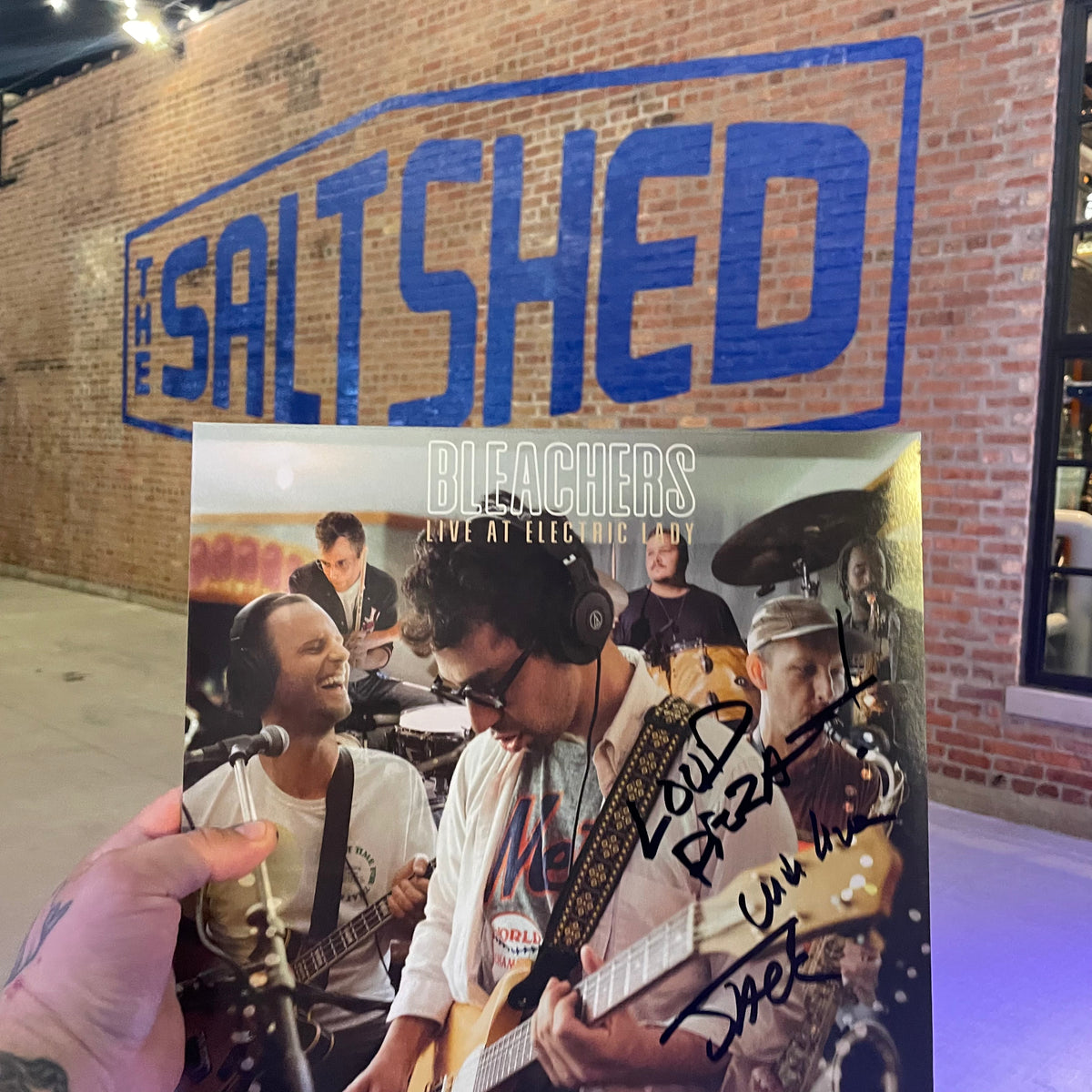 The Bleachers "Live At Electric Lady" (SIGNED) LOUD PIZZA RECORDS