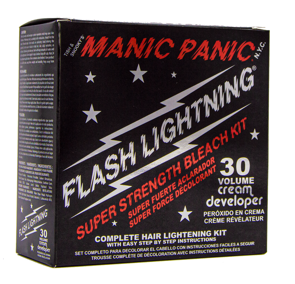 Manic Panic - Flash Lightning 30 Volume Cream Developer - Bleach Kit
