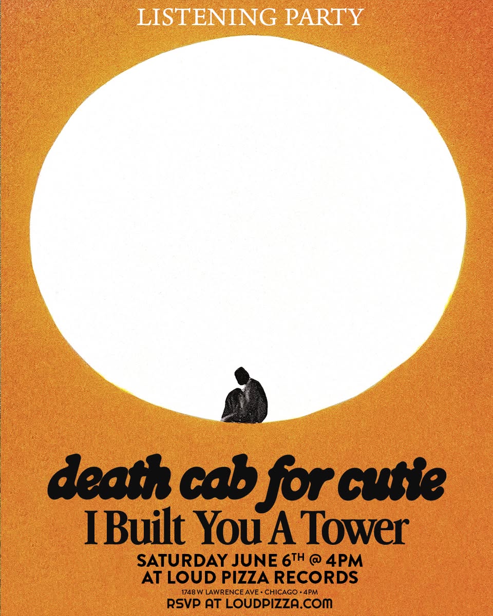 Death Cab for Cutie "I Built you a Tower" Listening Party