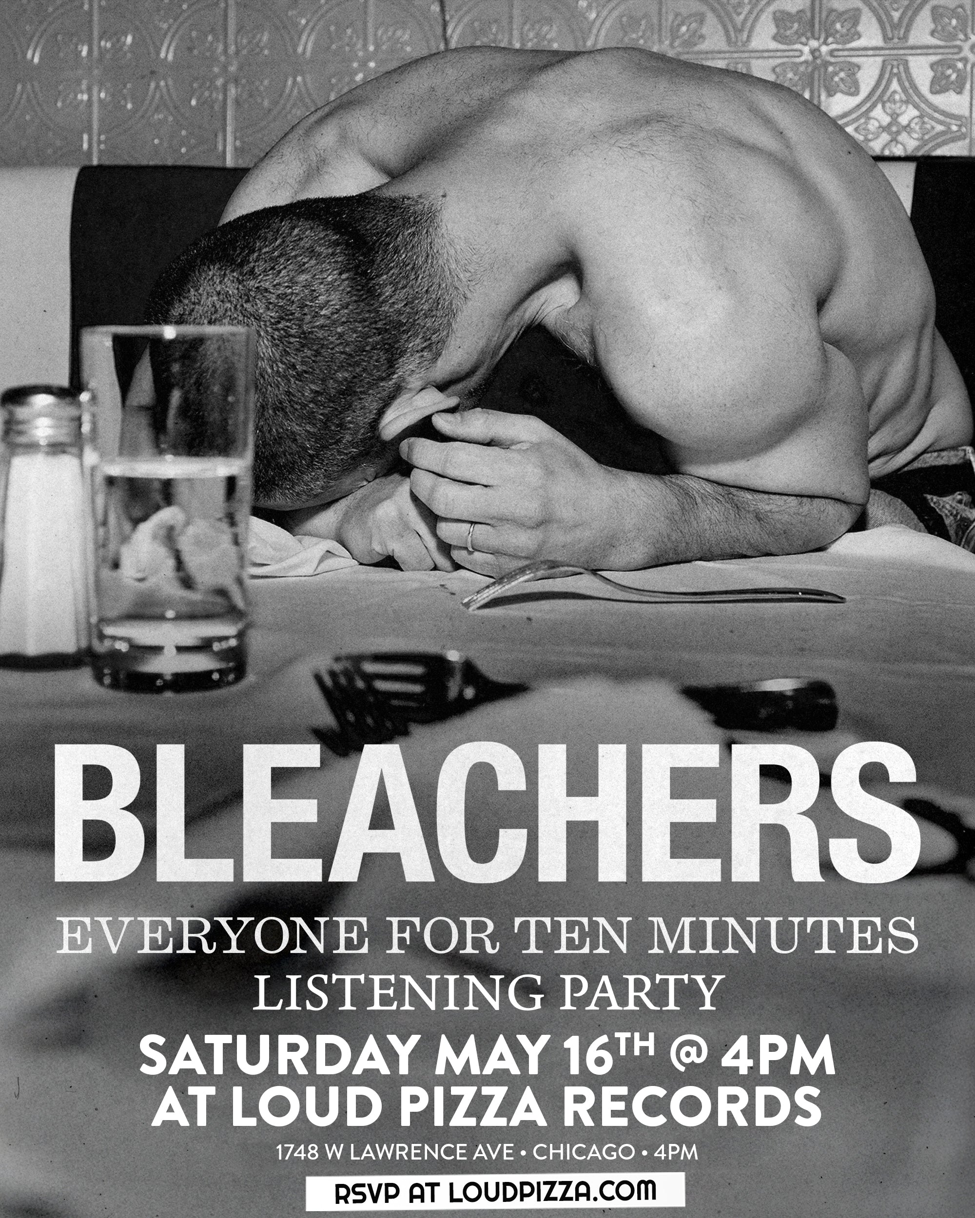 Bleachers "everyone for ten minutes" Listening Party