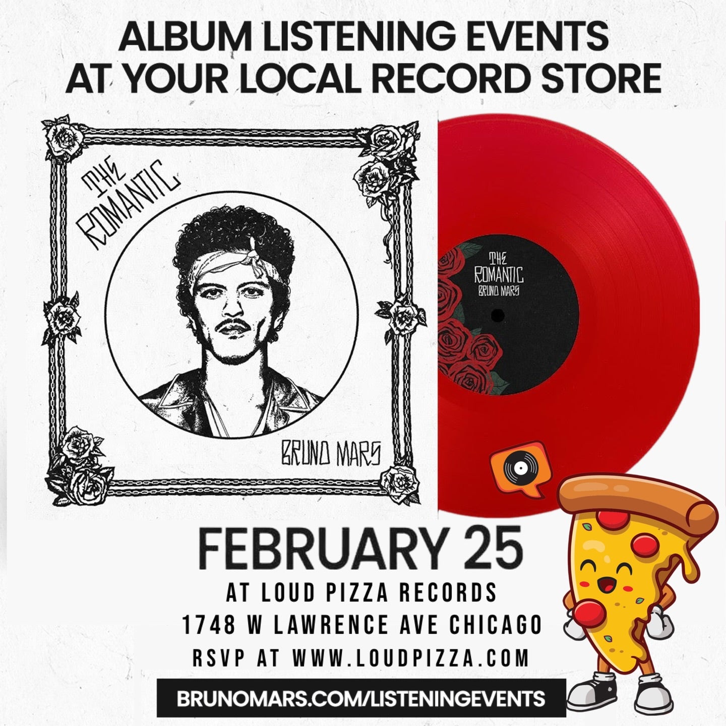 Bruno Mars "The Romantic" Listening Party