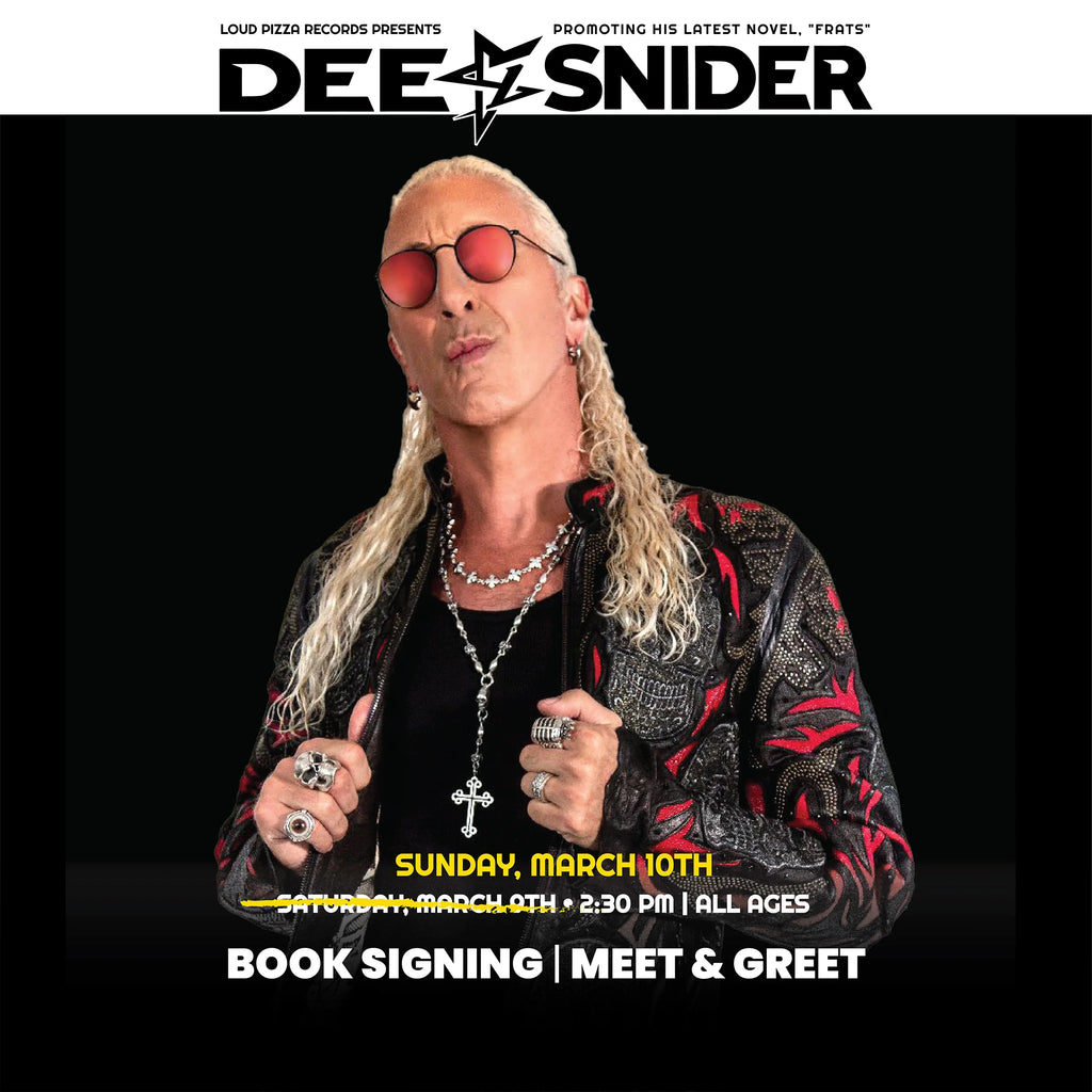DEE SNIDER (TWISTED SISTER) at Loud Pizza