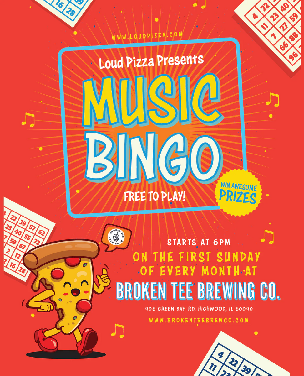 Music Bingo . October 2023 – Loud Pizza Records