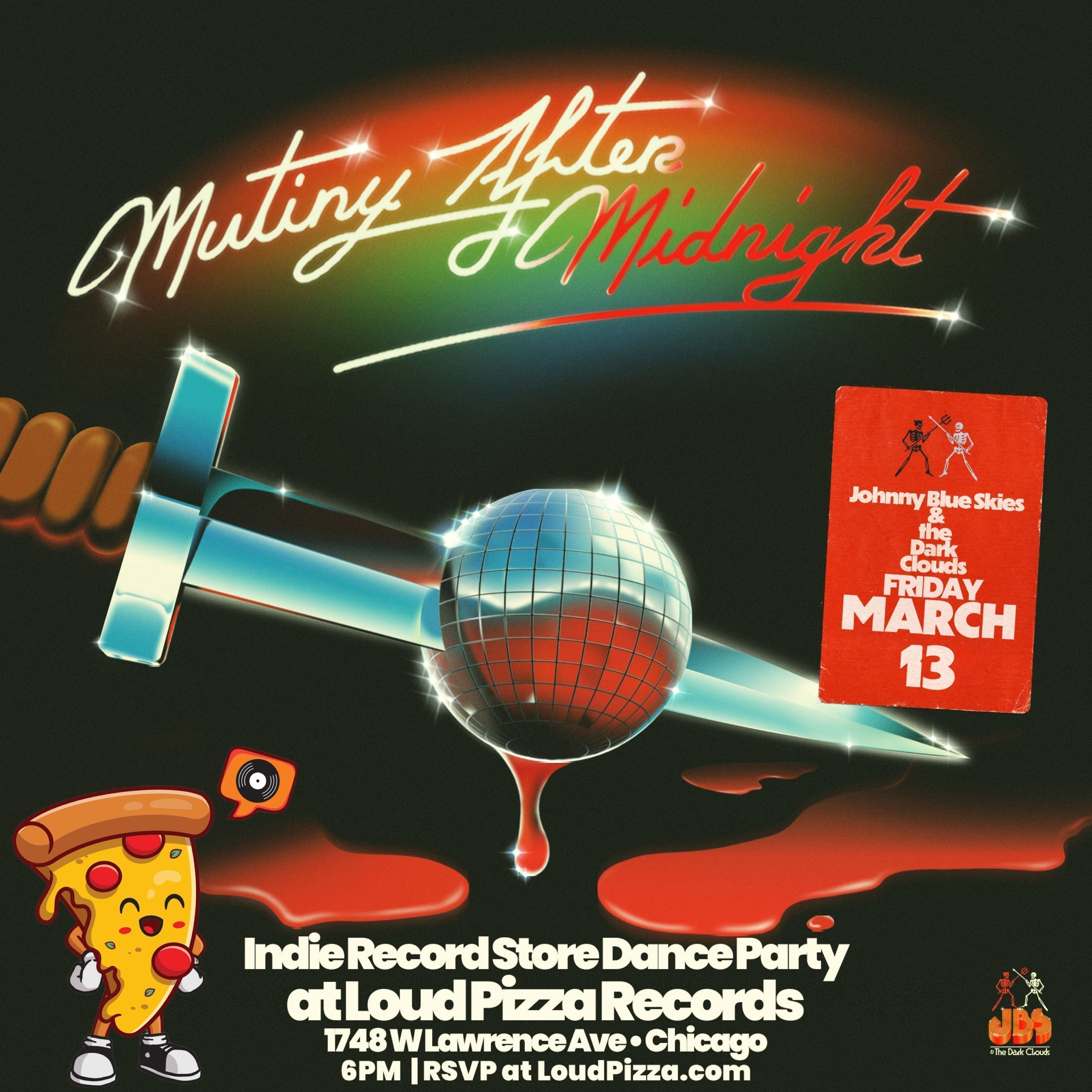 Johnny Blue Skies and The Dark Clouds "Mutiny After Midnight" Listening Party