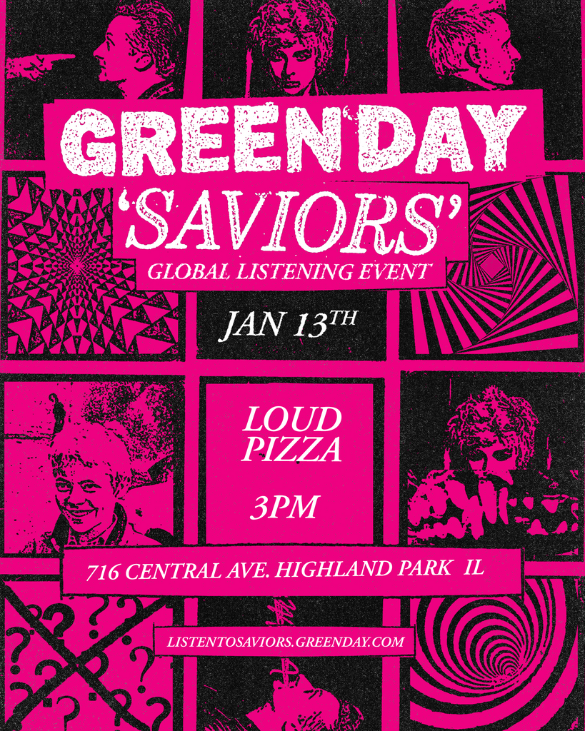 Green Day "Saviors" Listening Party!