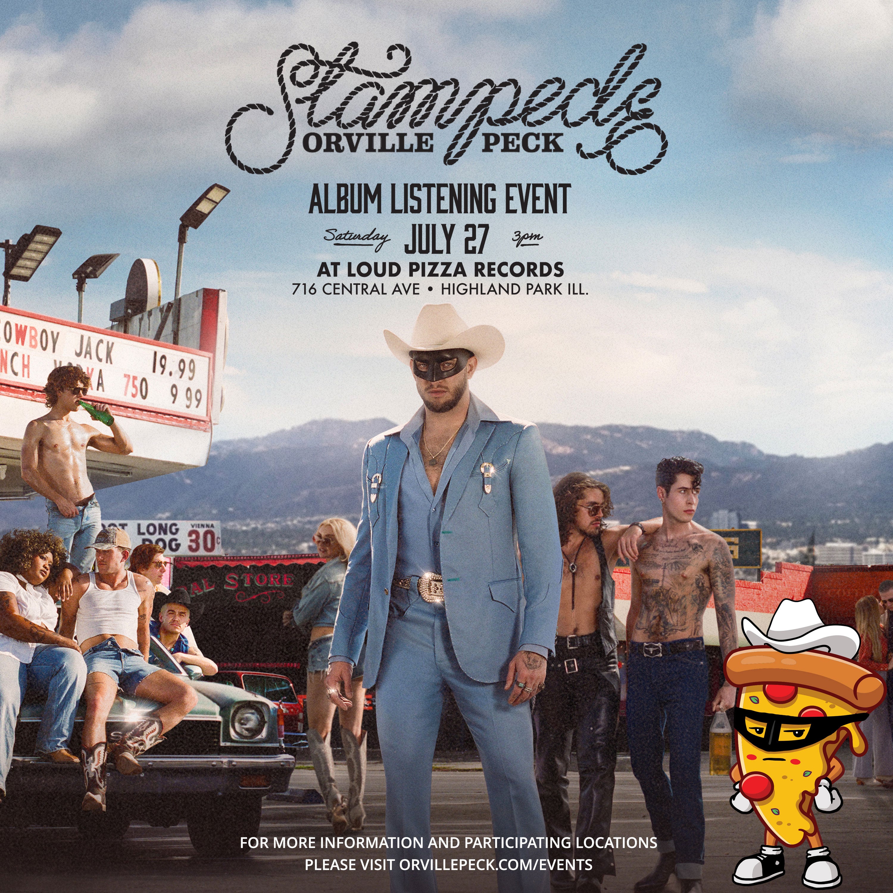 ORVILLE PECK "STAMPEDE" Official Listening Party