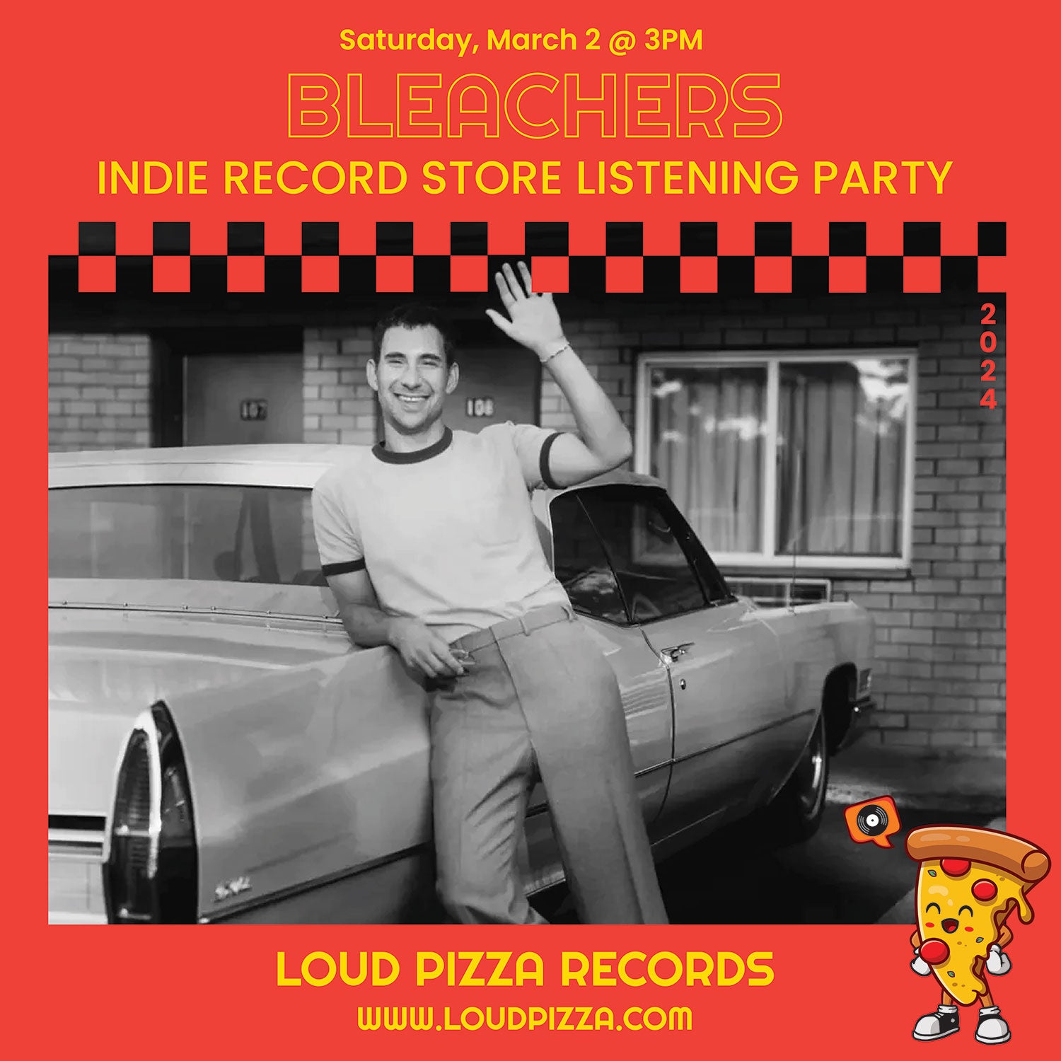 BLEACHERS Listening Party!