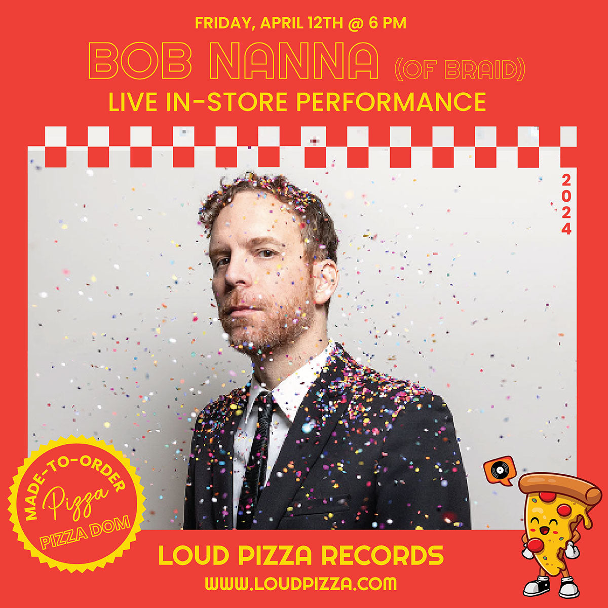 BOB NANNA (OF BRAID) | IN-STORE PERFORMANCE