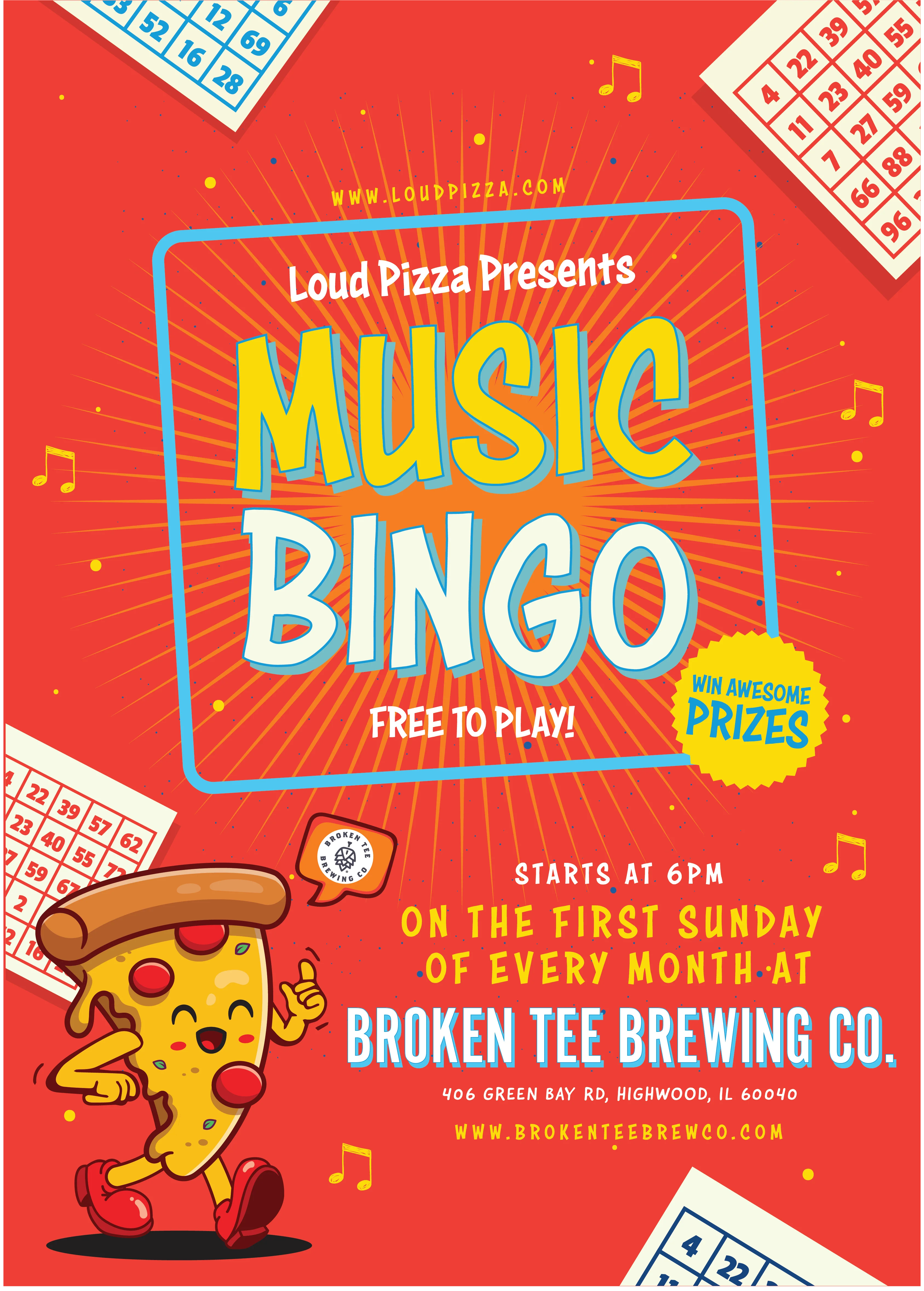 Music Bingo... July 2024