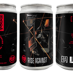 Rise Against x Dark Matter Coffee "All Rise Together" Coffee Cold - 7.5oz Can