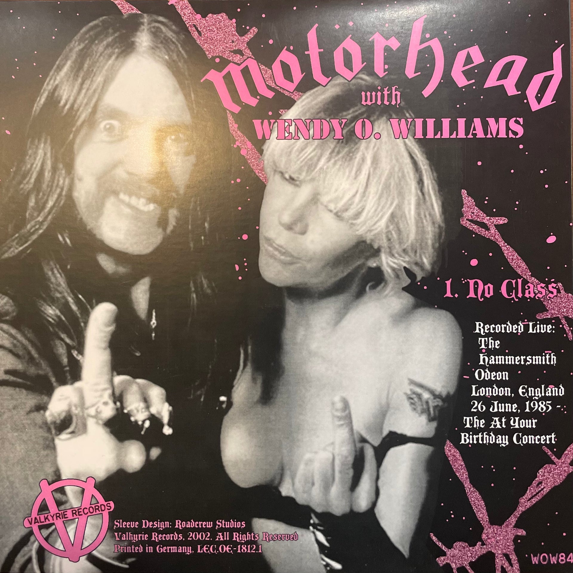 Wendy O Williams (The Plasmatics) & Lemmy Kilmister (Motorhead