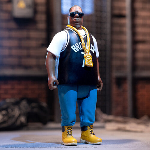 Notorious B.I.G. Biggie Brooklyn Jersey ReAction Figure